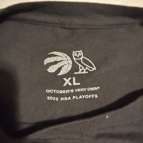 OVO NBA Toronto Raptors 2022 Playoffs Long Sleeve Shirt XL Northern Uprising - Picture 2 of 3